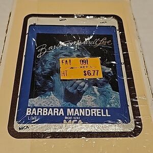 Vintage new in package 8 track tape